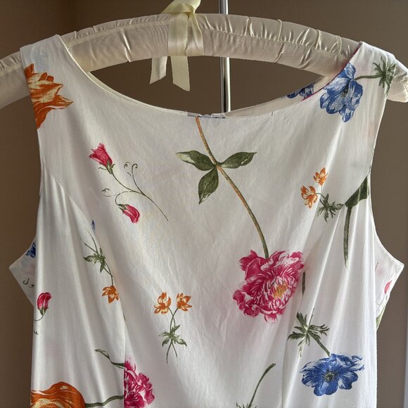 Laura Ashley Size 8 Floral Tea Length dress - Picture 3 of 7